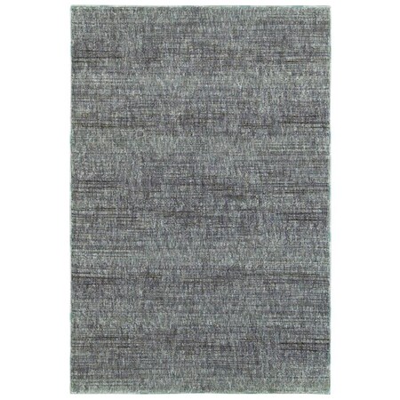 Oriental Weavers 7 Ft. 10 In. X 10 Ft. 10 In. Atlas Casual Area Rug, Blue A8033J240343ST